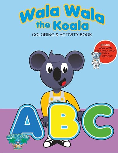 Wala Wala the Koala Coloring Book